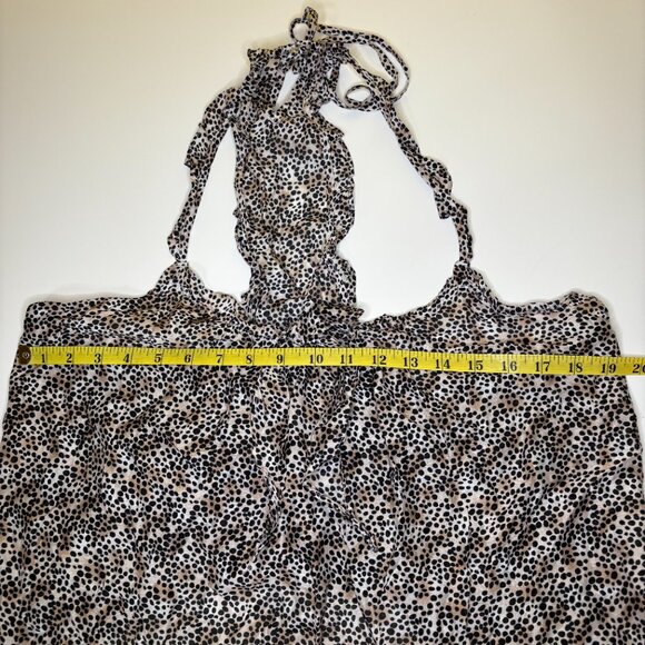 Victoria's Secret Babydoll Sleepwear Set Womens Size Large Animal Print Mob Wife - Picture 3 of 9